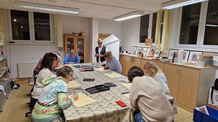 Zeichen- und Malkurs in der „Strandklinik Boltenhagen“ (Ostsee Mecklenburg Vorpommern)